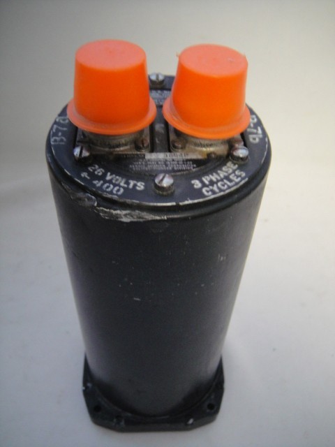 Vintage BuAer US Navy Bendix Control Turn & Bank Aircraft Instrument