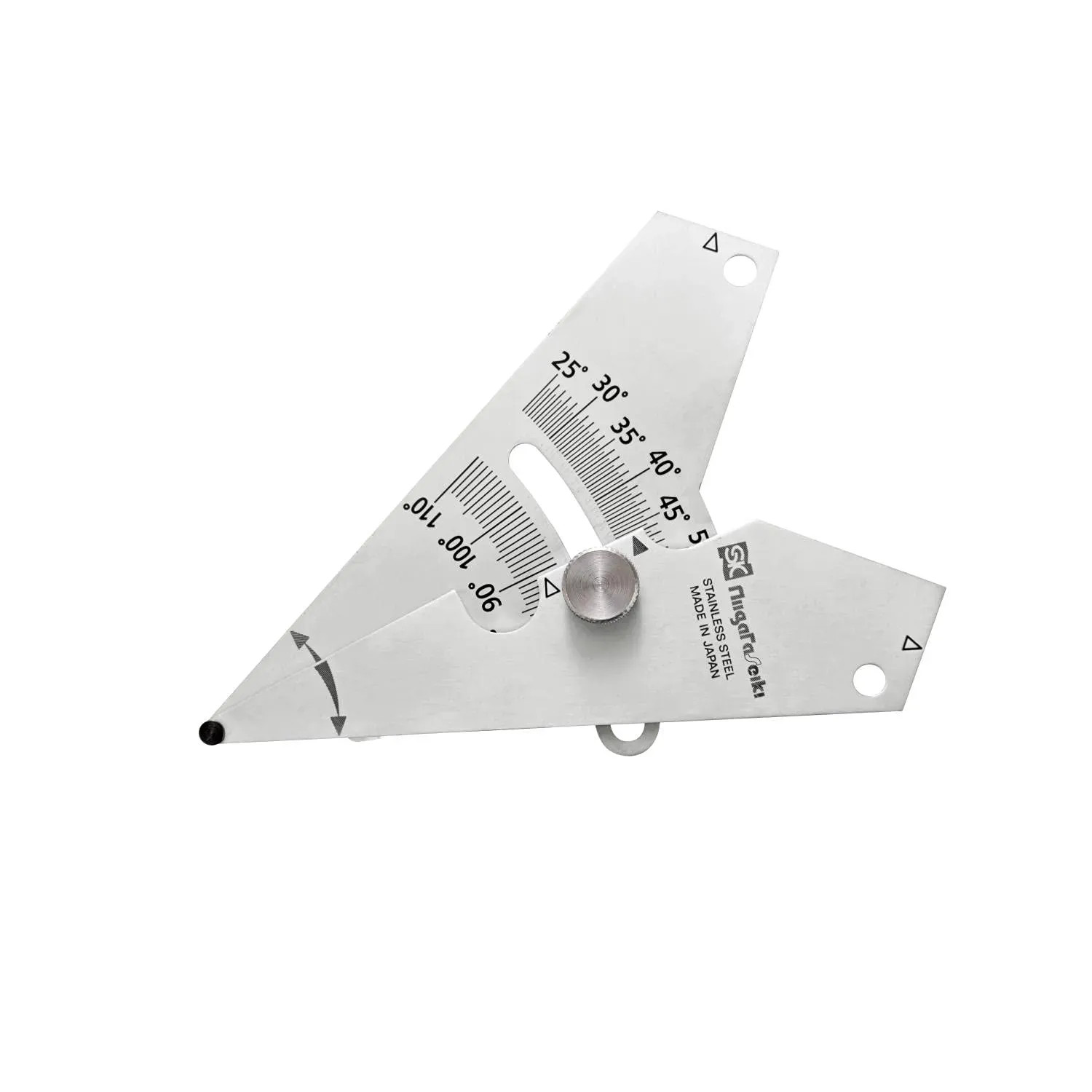 NEW Niigataseiki SK Angle Bevel Gauge WGA-65 Made in Japan 25-65° Measurement