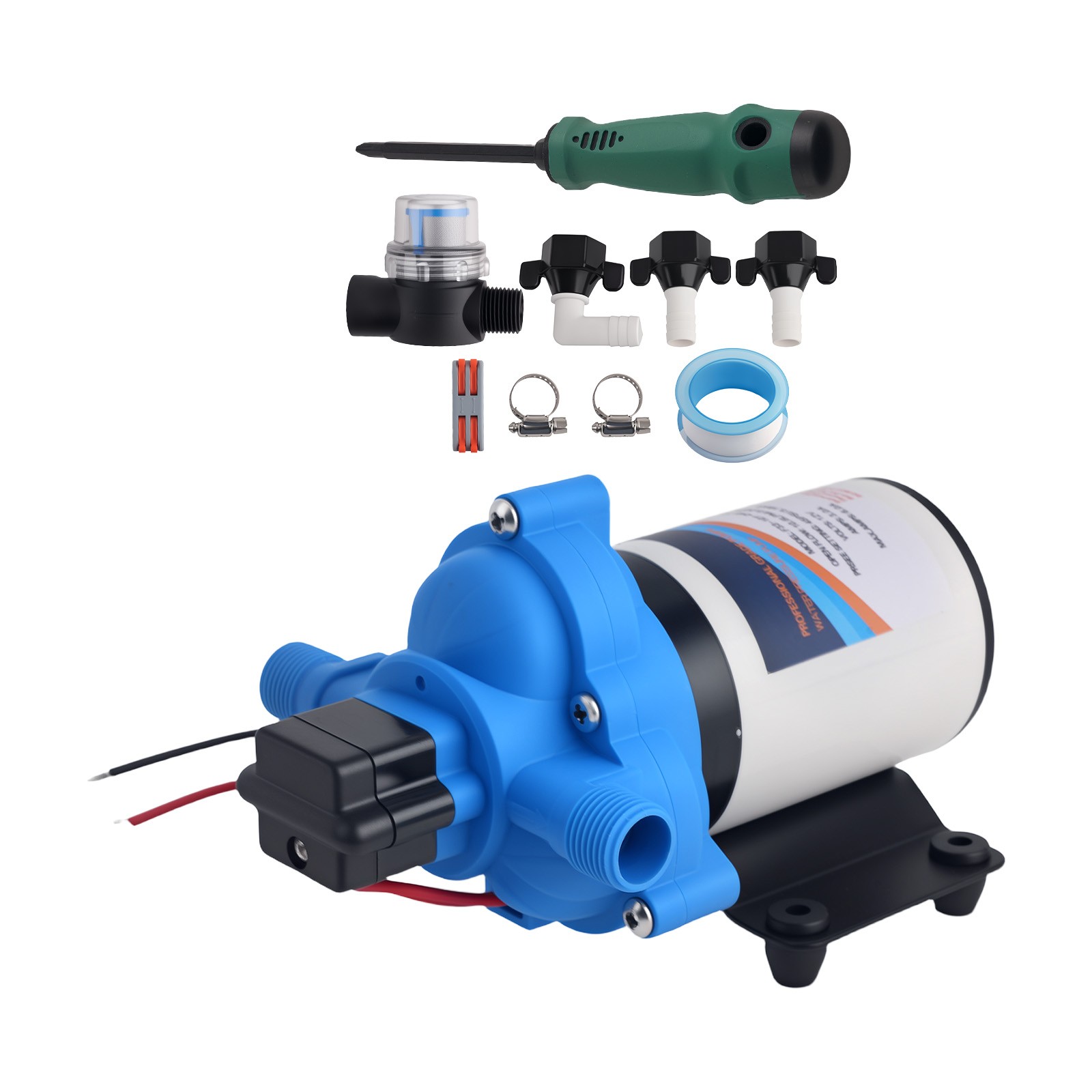 Agricultural Water Pump for RV Marine 2088-403-144 24V 13.5L/Min 45PSI