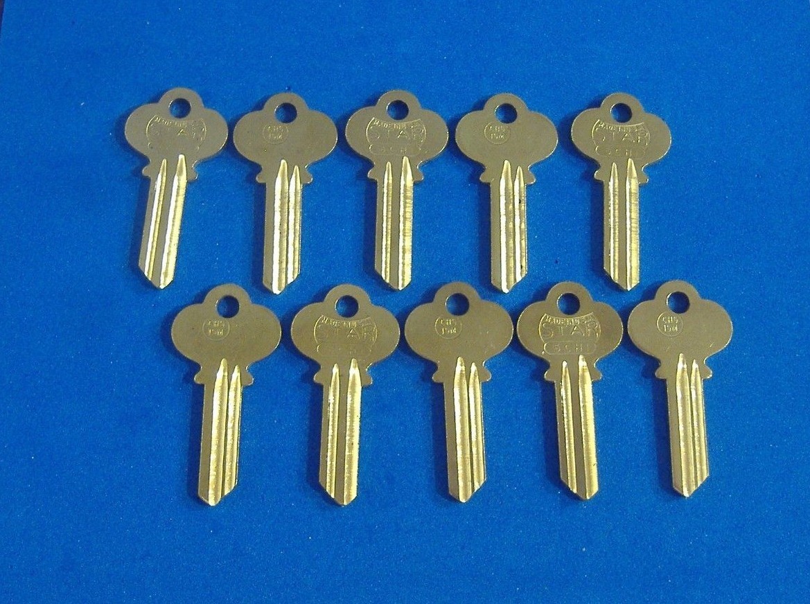 140 KEY BLANKS FIT BEST & SARGENT NICKEL SILVER & BRASS