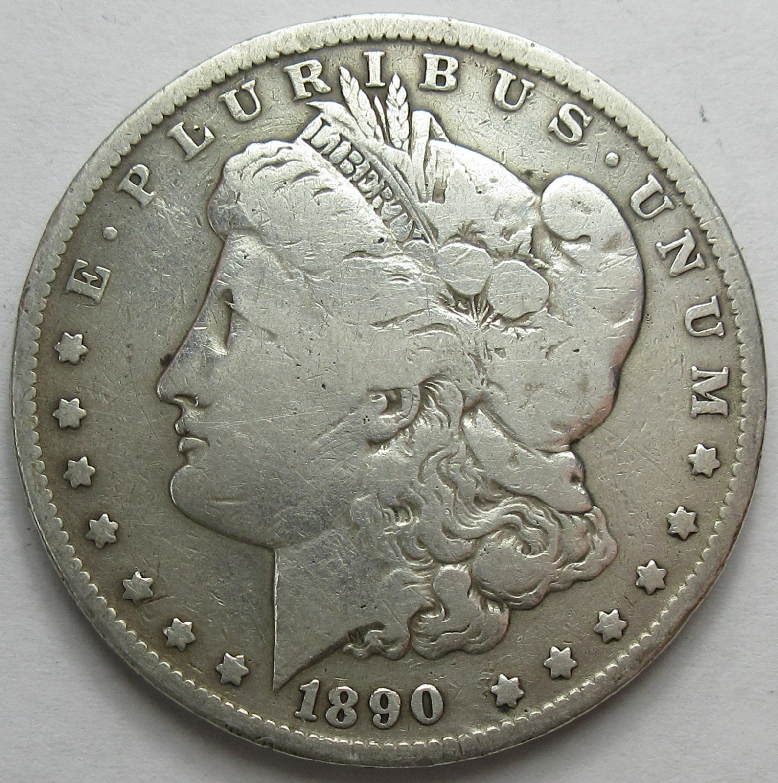 1890-O Silver Morgan Dollar (#25d)