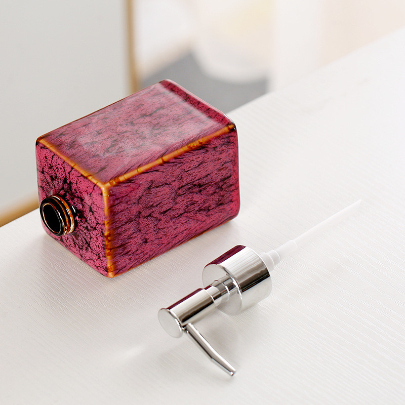350ml Ceramic Soap -Shampoo Dispenser, Bathroom-Kitchen Accessory