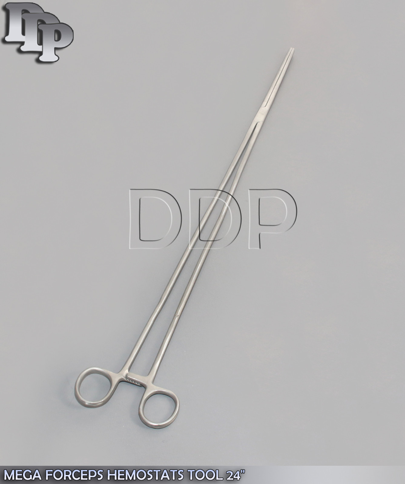 MEGA FORCEPS HEMOSTATS TOOL S.STEEL 24" LONG STRAIGHT