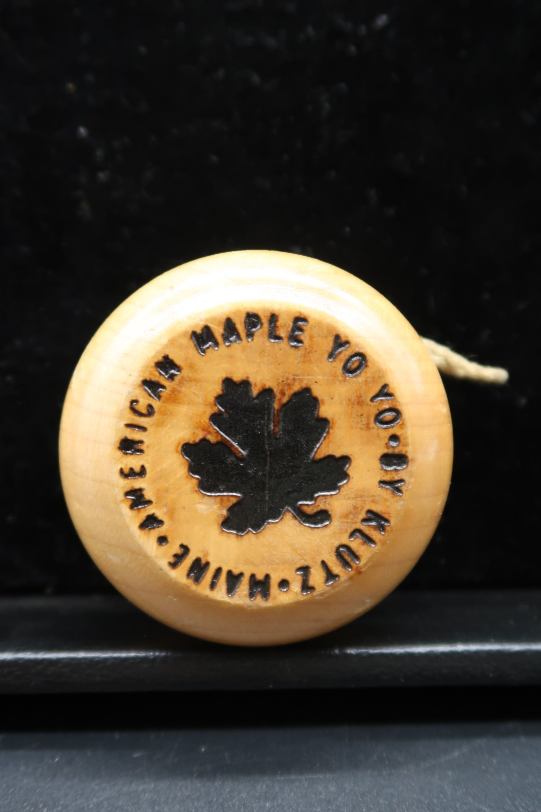 Vtg Klutz Maine American Maple Yo Yo