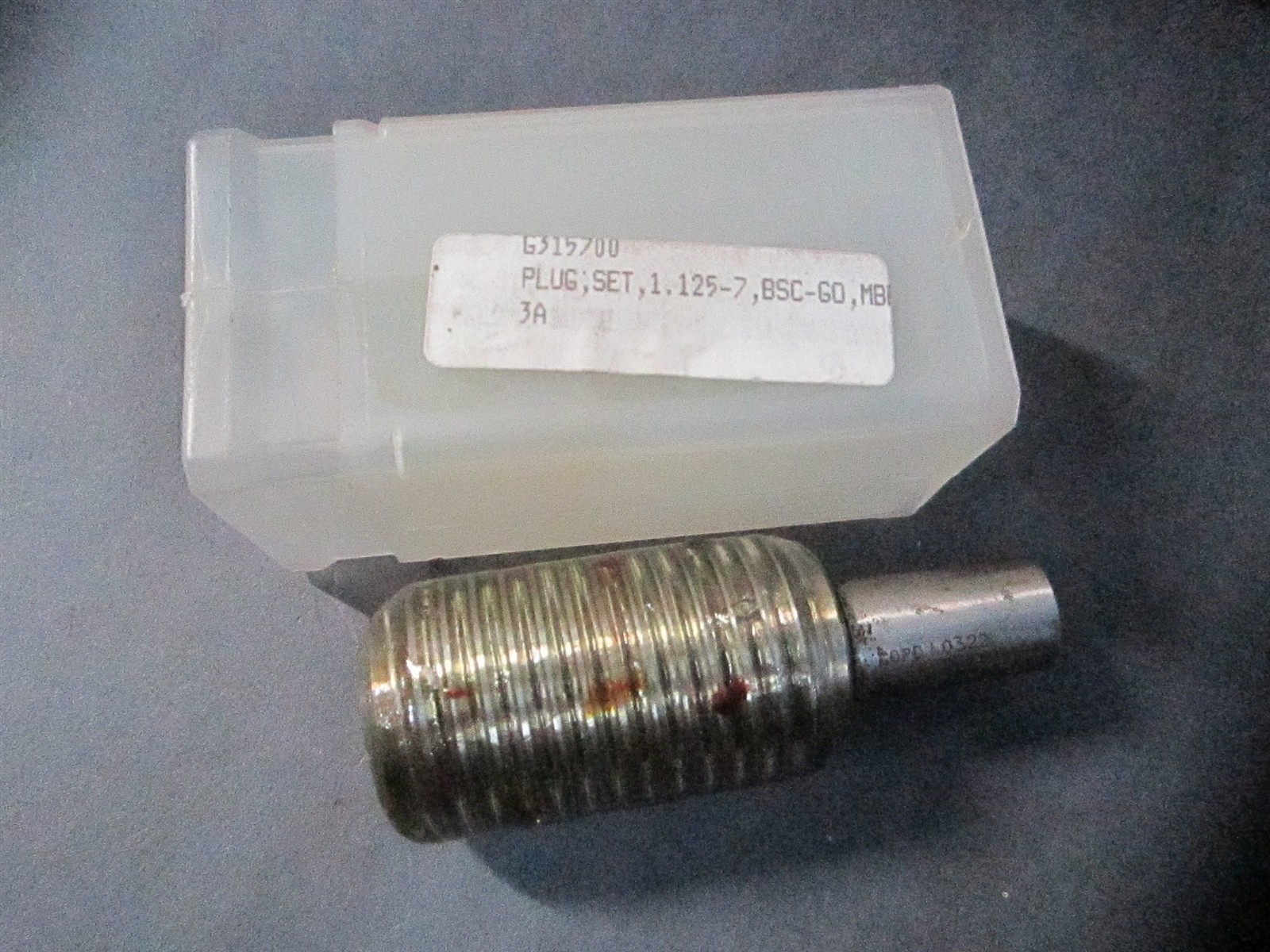 (G315700) 1-1/8-17 Thread Truncated Go Gage