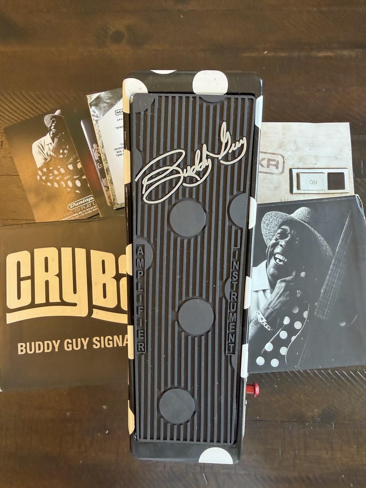 Dunlop BG95 Buddy Guy Signature Cry Baby Wah