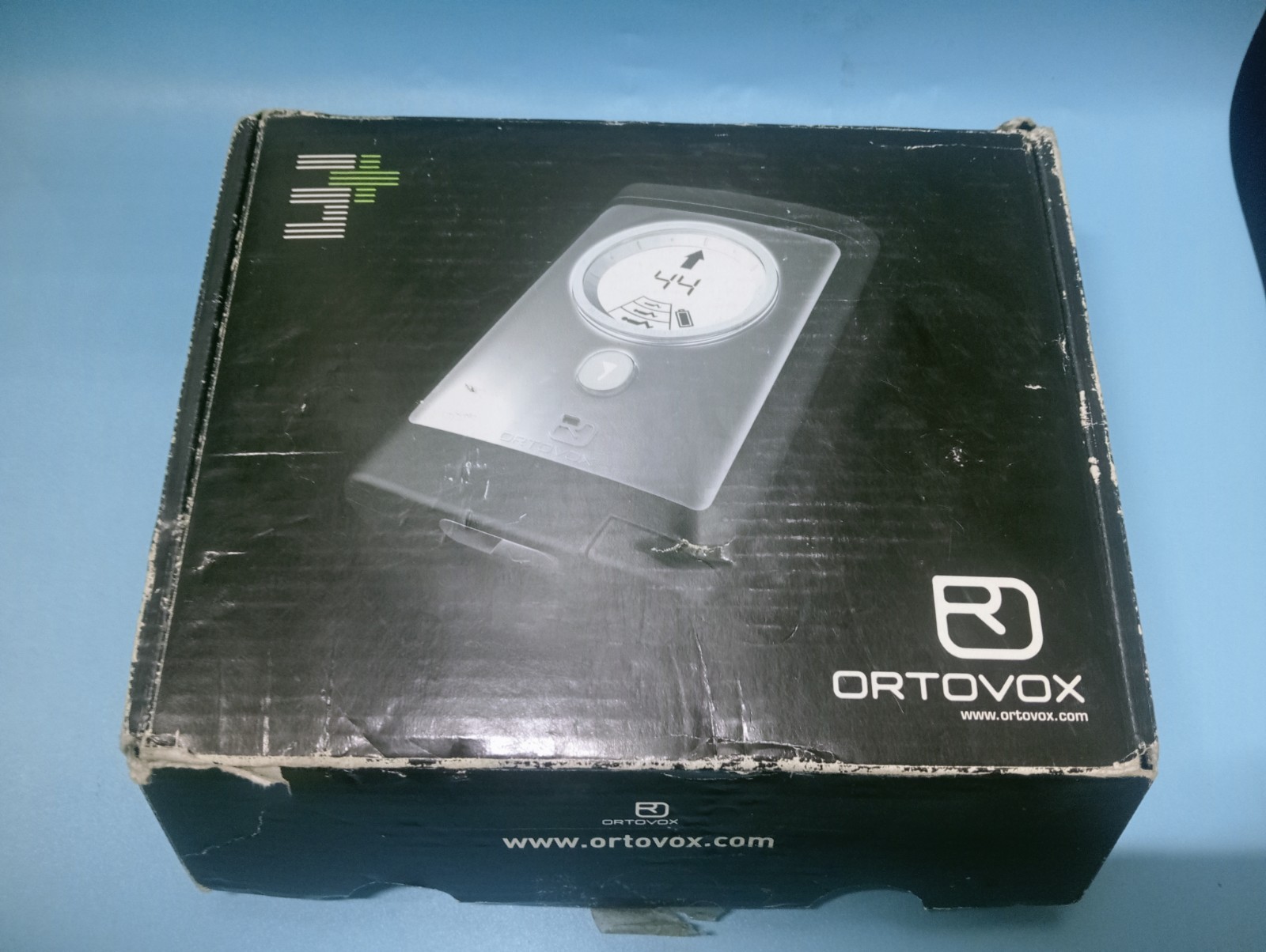 Ortovox 3+ Avalanche Tranceiver Beacon with harness