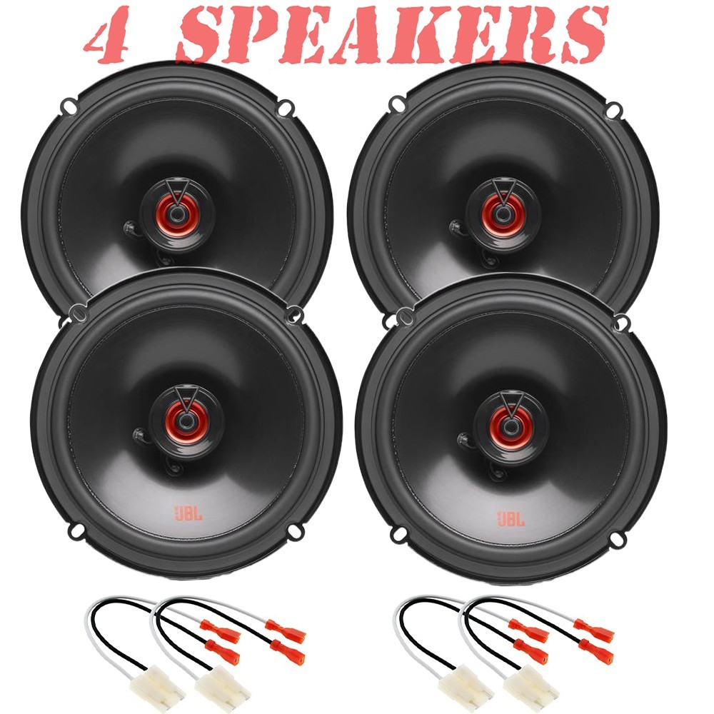 JBL Club 620F 6.5" Front & Rear Car Speakers for 1993-1998 Jeep Grand Cherokee
