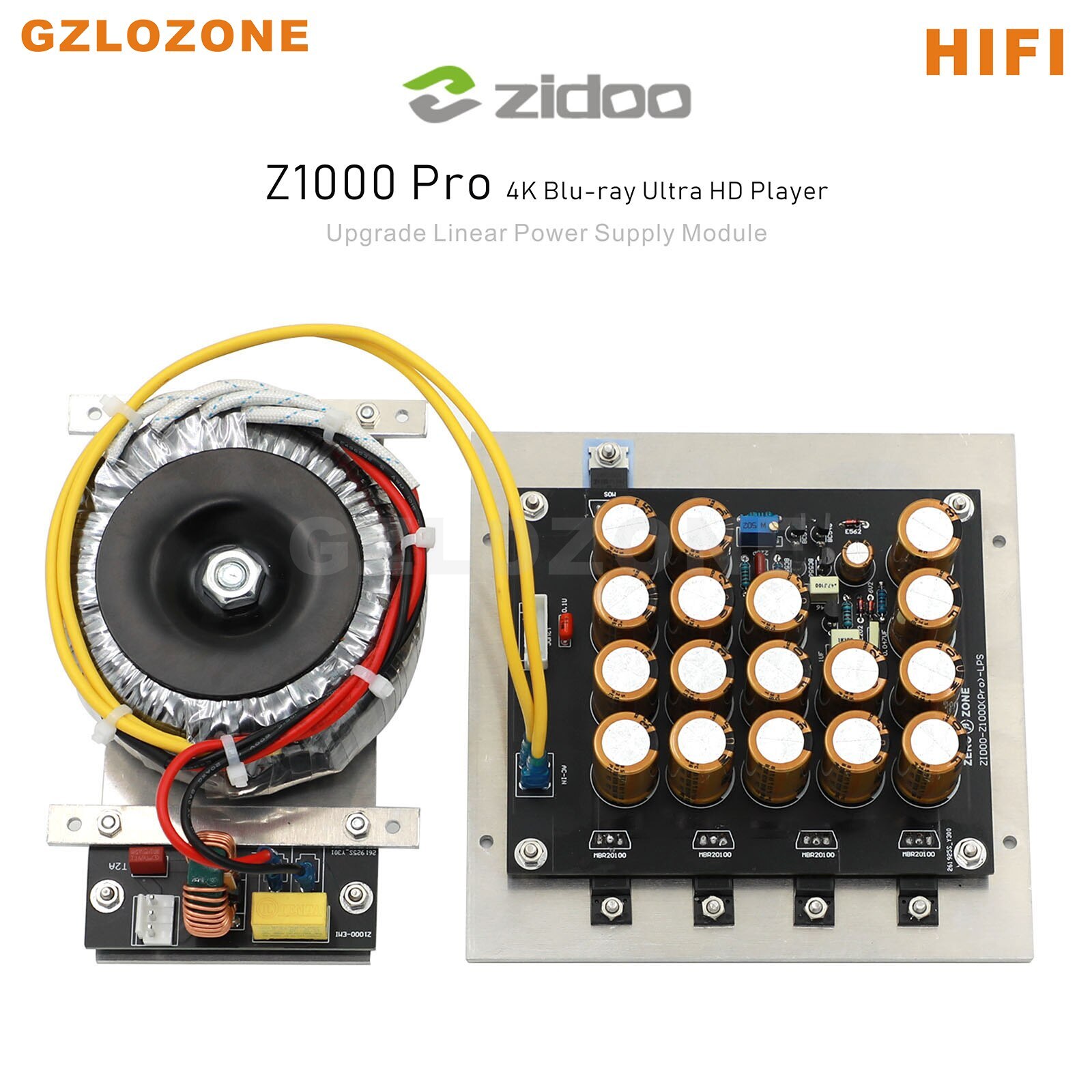 Upgrade Linear Power Supply Module For ZIDOO Z1000 Pro 4K Blu-ray HD Player
