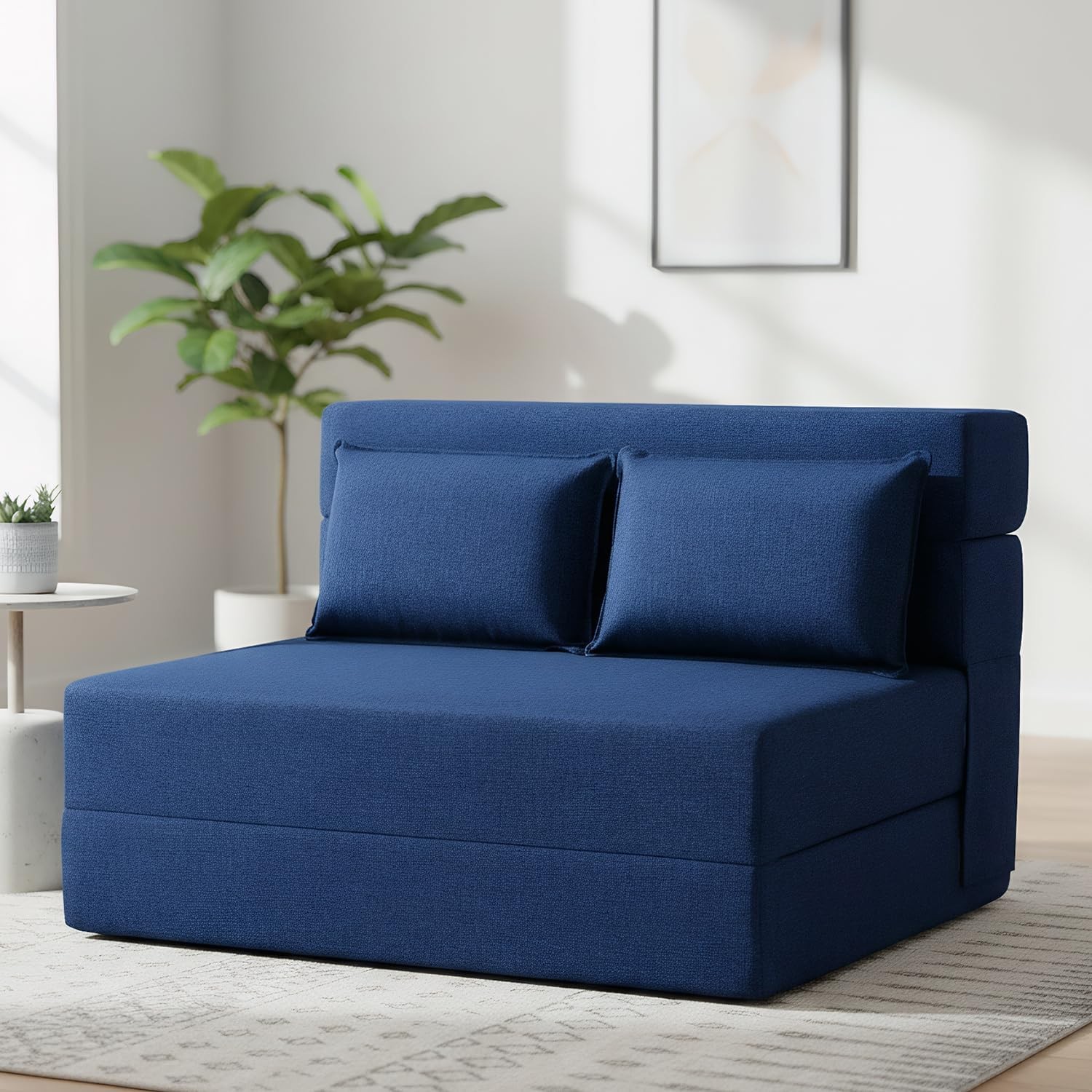 Folding Sofa Bed Convertible Sleeper Chair Bed Adults Fold Out Chair to Bed