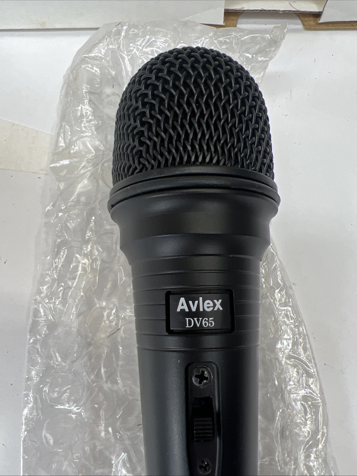 Avlex DV65 Black Microphone in box NOS