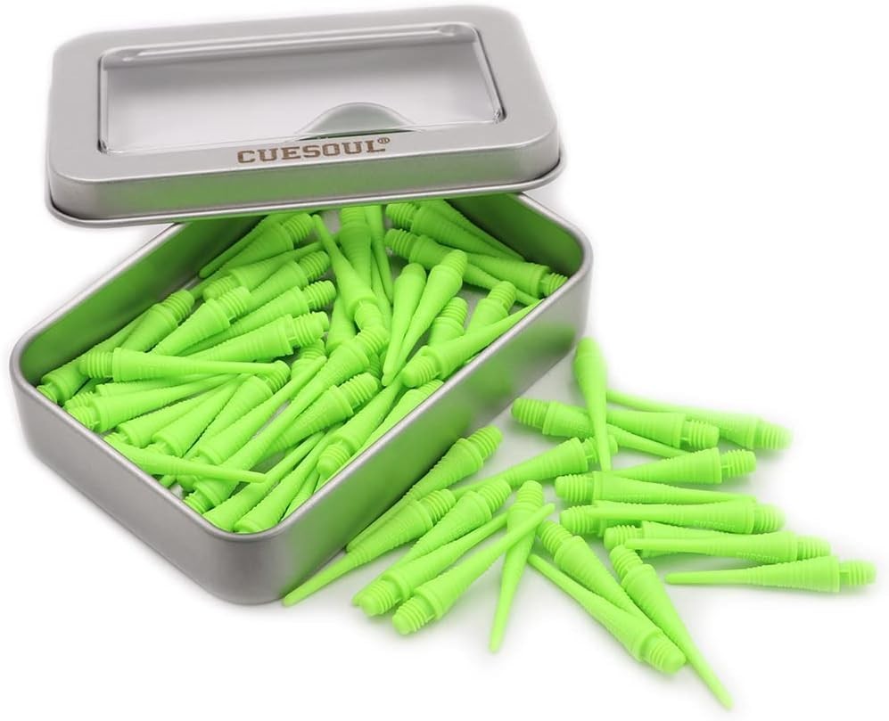 100 Pieces Soft Tip Points for Soft Tip Darts