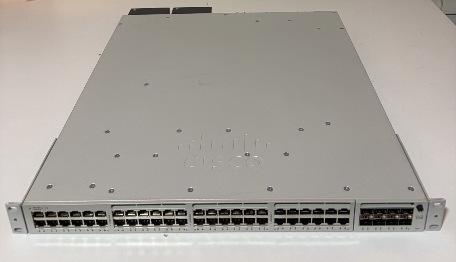Lot Of 2 Cisco Meraki MS390-48UX-HW 48-Port mGig UPOE Switch UNCLAIMED NO PSU