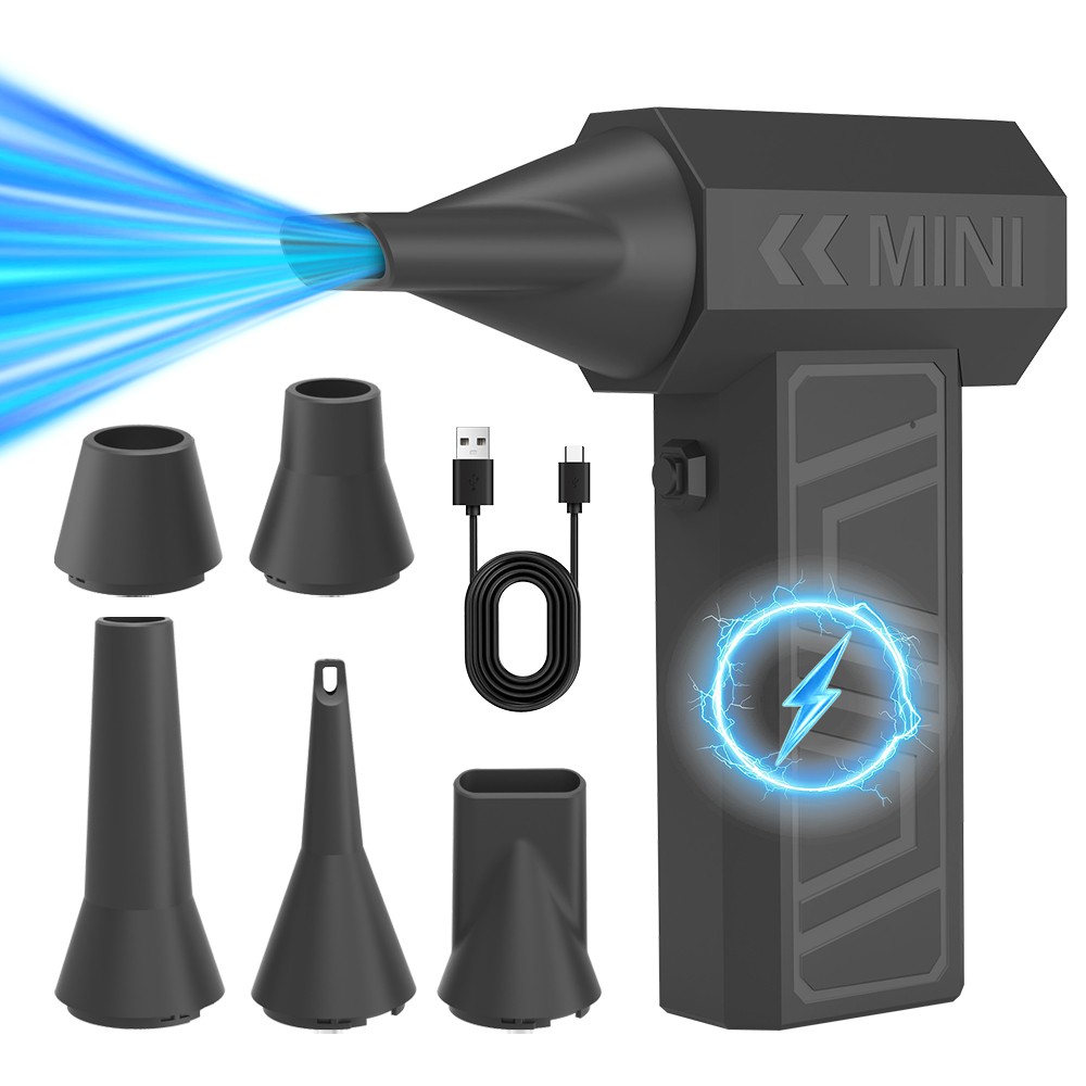 Air Duster 130000RPM 52m/s Mini Jet Turbo Fan Electric Air Blower Duster Cleaner