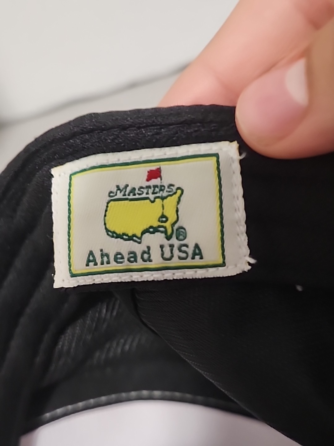 2013 Masters Tournament Green White Authentic Hat Cap Golf Adjustable Adult