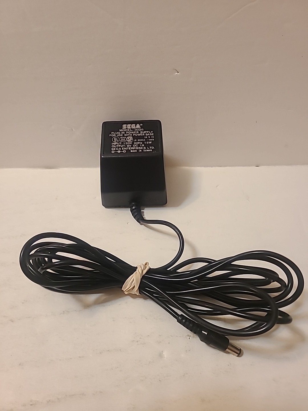 Original SEGA Master System Power Supply Model 3025 Authentic Tested And Working