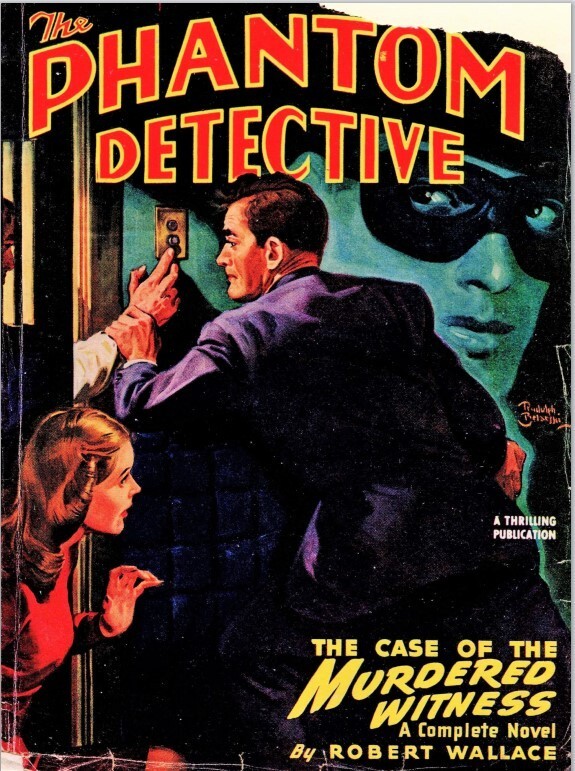 PHANTOM DETECTIVE MAGAZINE 16 Classic Issue Collection On USB Flash Drive