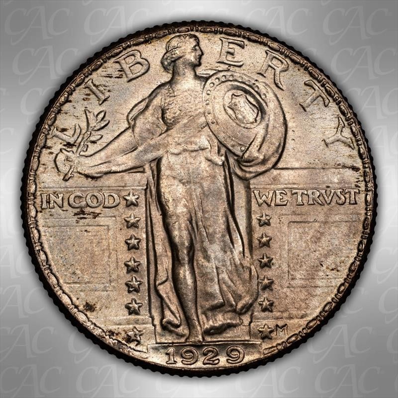 1929 25C CACG MS 65 FH