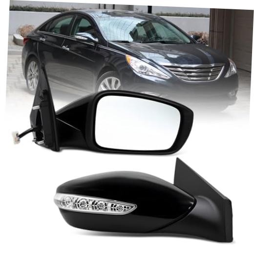 Side Mirror Assembly Compatible with 2011-2014 Sonata 7Pins | Passenger Right