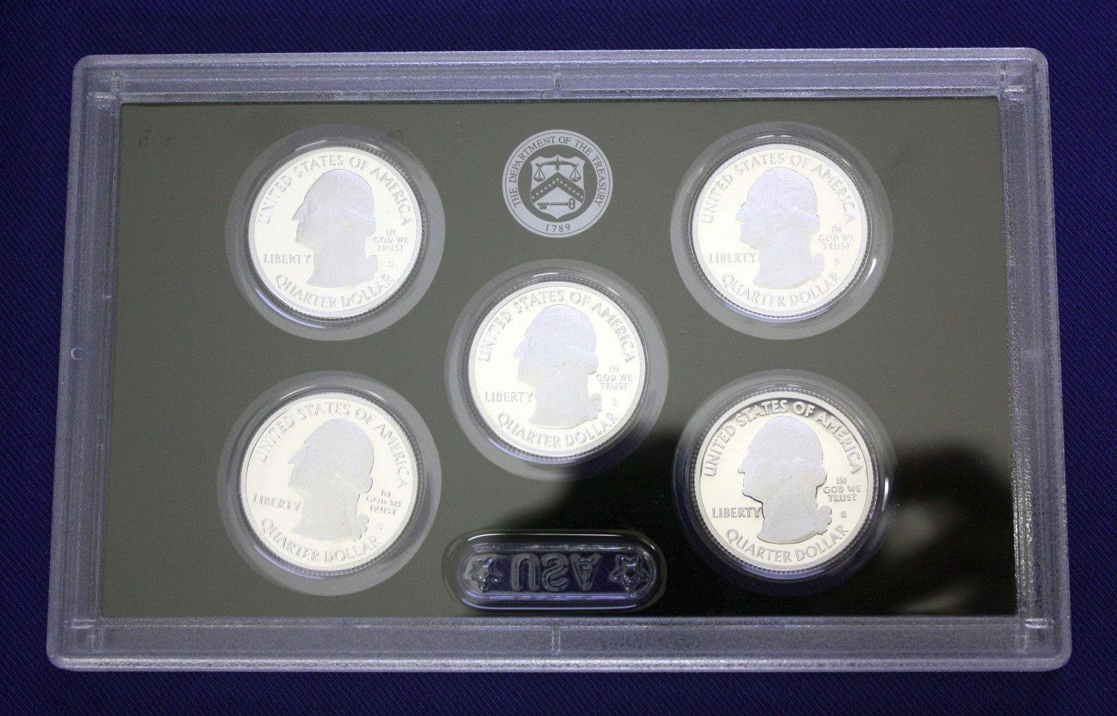 2012 US Mint Silver Proof Set (No Box/COA - As Pictured)