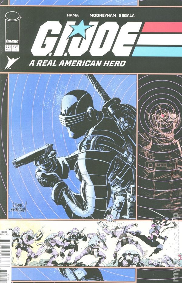 GI Joe A Real American Hero #321D NM 2025 Stock Image