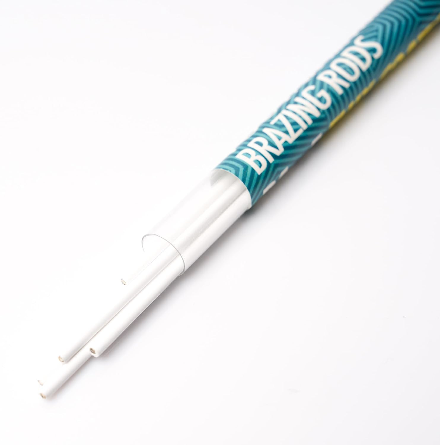 5 Sticks Flux Coated 45% Silver Brazing Solder Rod Bag-5 0.1" X 18" round Weldin