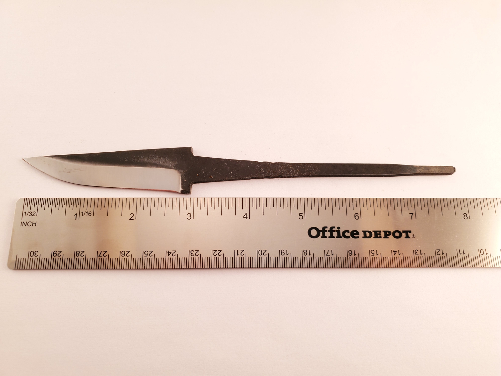 Lauri Carving 80 Carbon Steel Blade With Ricasso