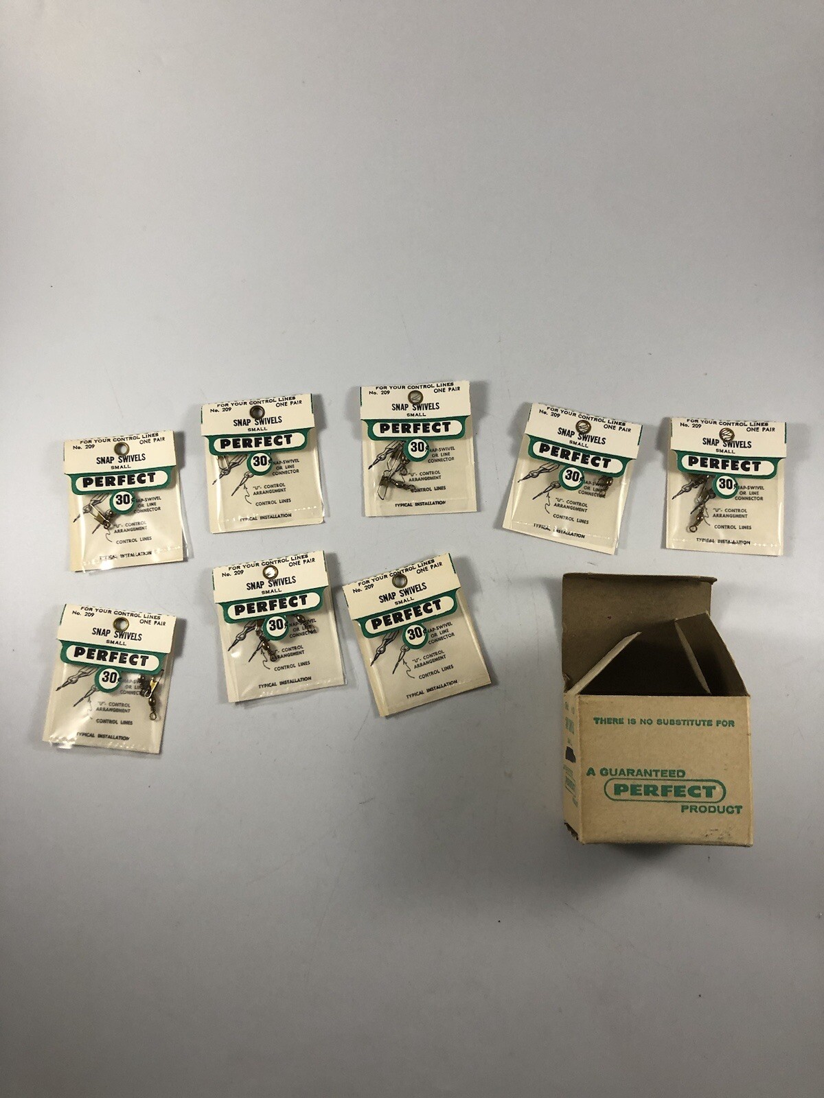 Perfect snap swivel For Model Airplanes Small - 209-08 bags-X1.6