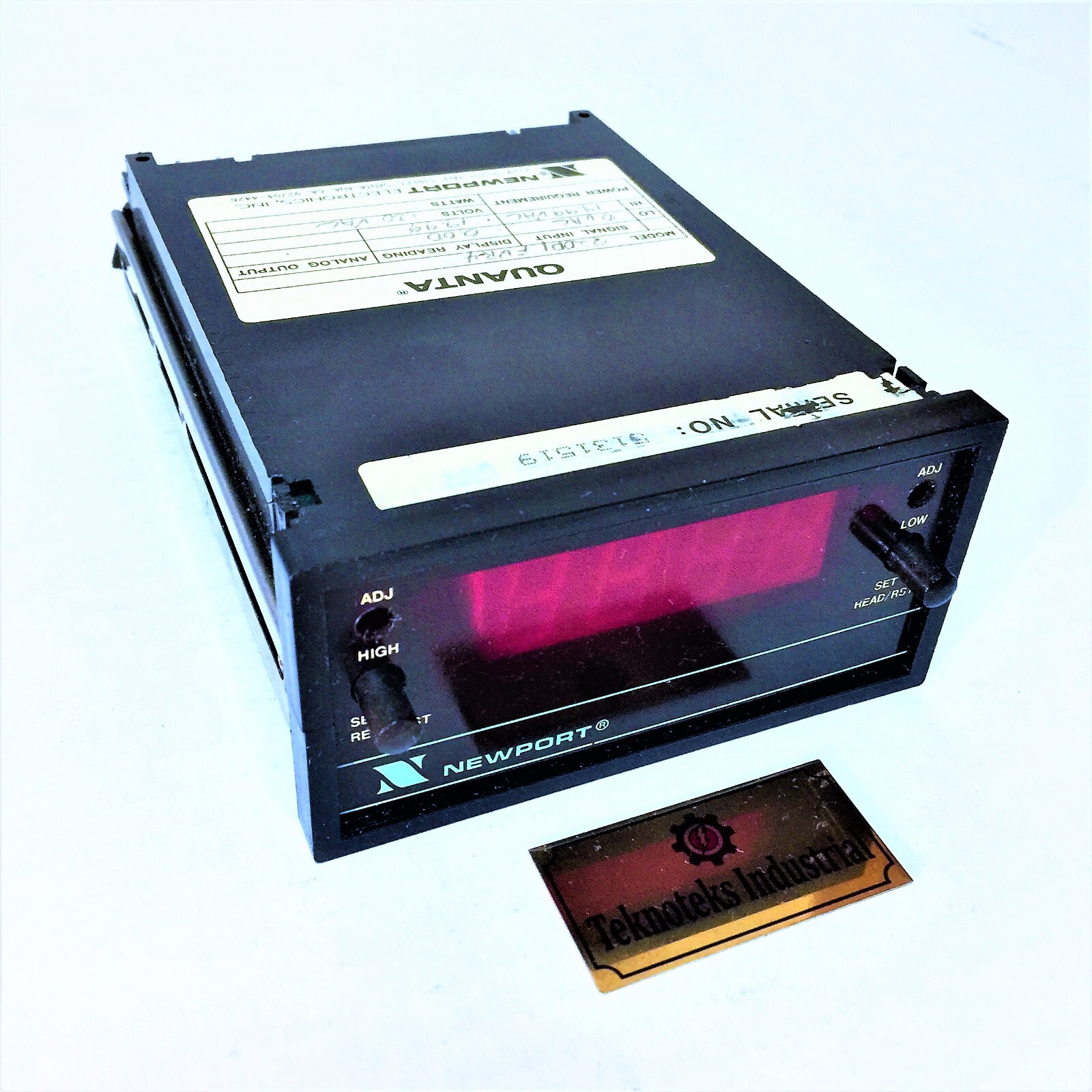 NEWPORT ELECTRONICS QUANTA  Q2001F VR4  CONTROLLER