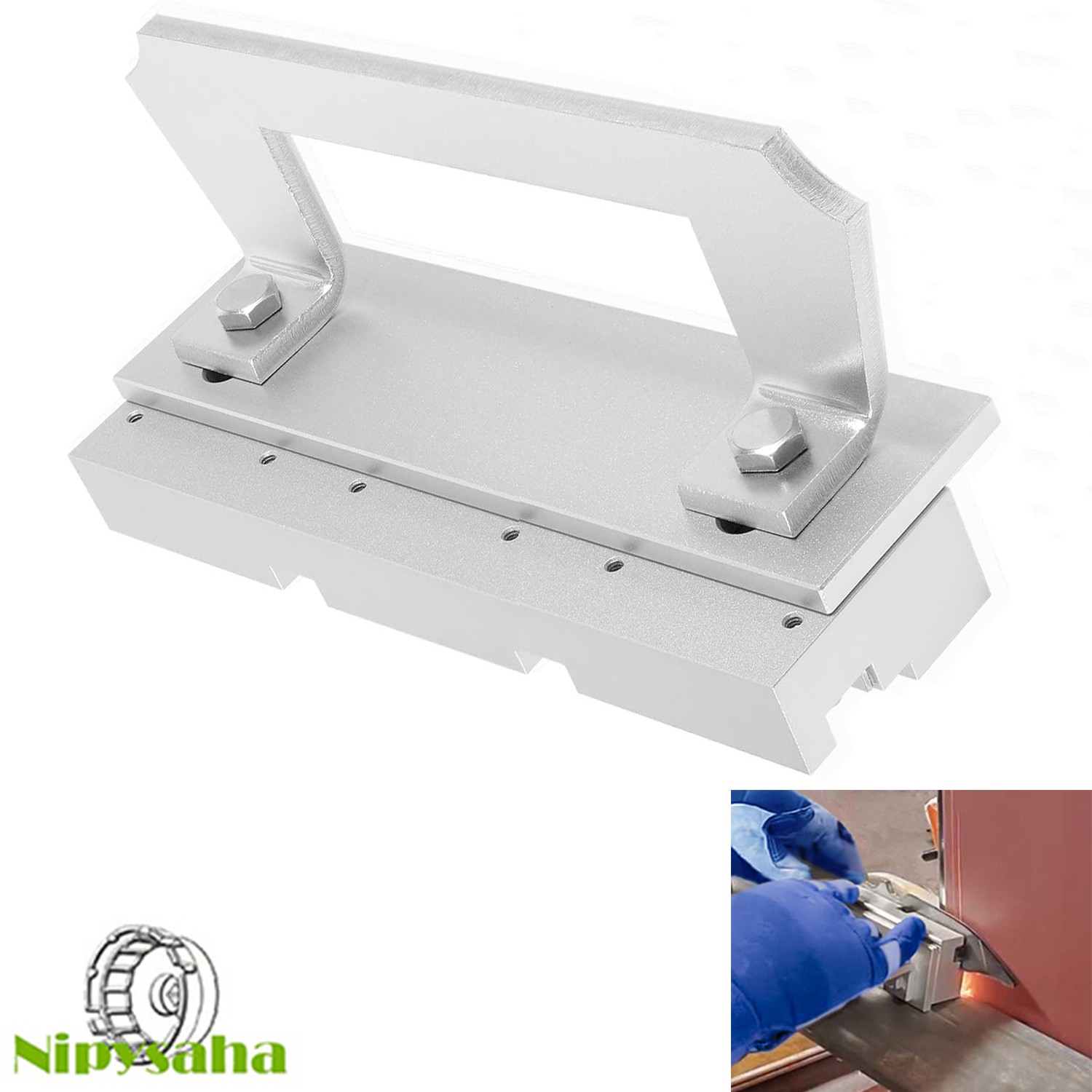 Magnetic Bevel Jig for Grinding Sharpening Metal for knife making for welders