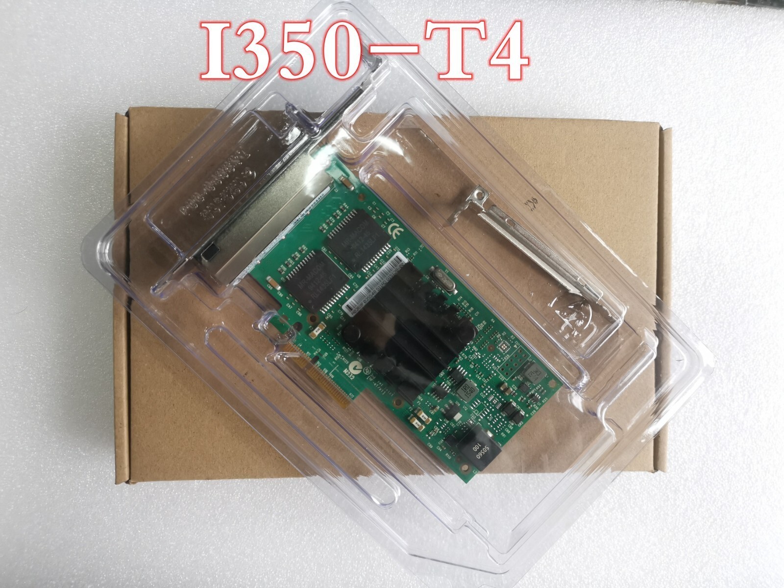 For Intel I350-T4V2 I350-T4 PCI-E Quad Port RJ45 Gigabit Server Adapter OEM