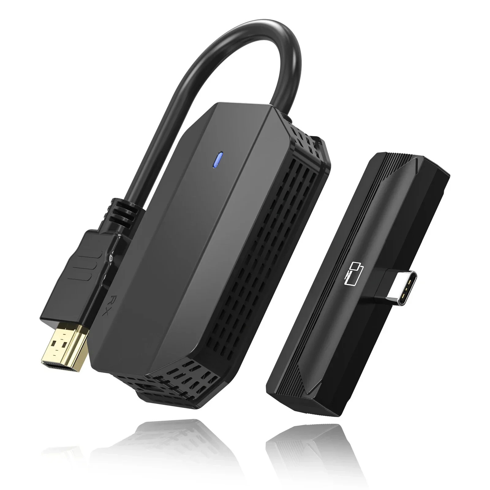 Wireless HDMI Type C Transmitter Receiver Extender for Iphone 15 Laptop PC To TV