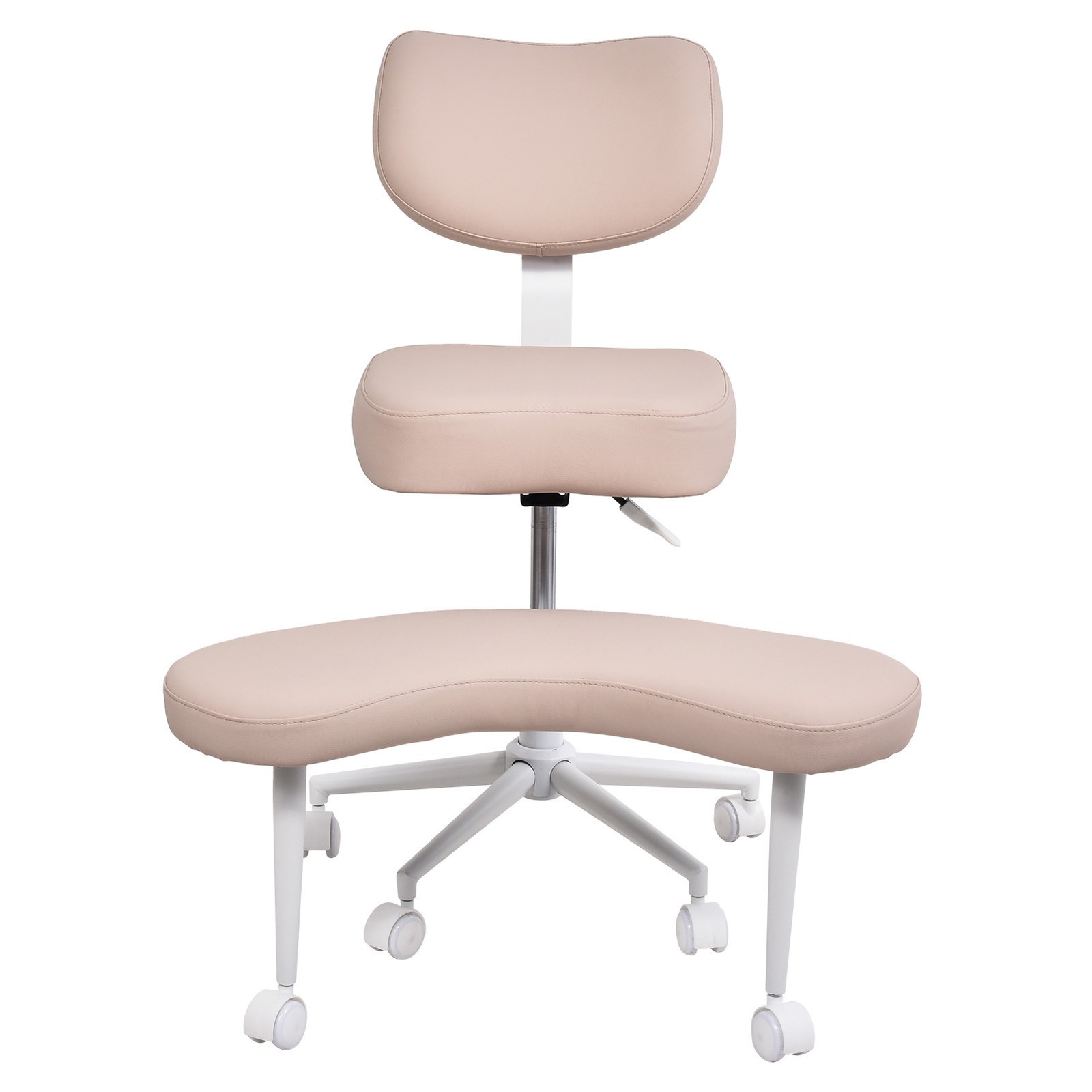 Ergonomic Cross Legged Chair, 360° Swivel Meditation Chair Height Adjustable Sea