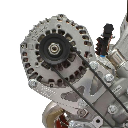 LS Truck Alternator Relocation Bracket Passenger Side High Mount Compatible