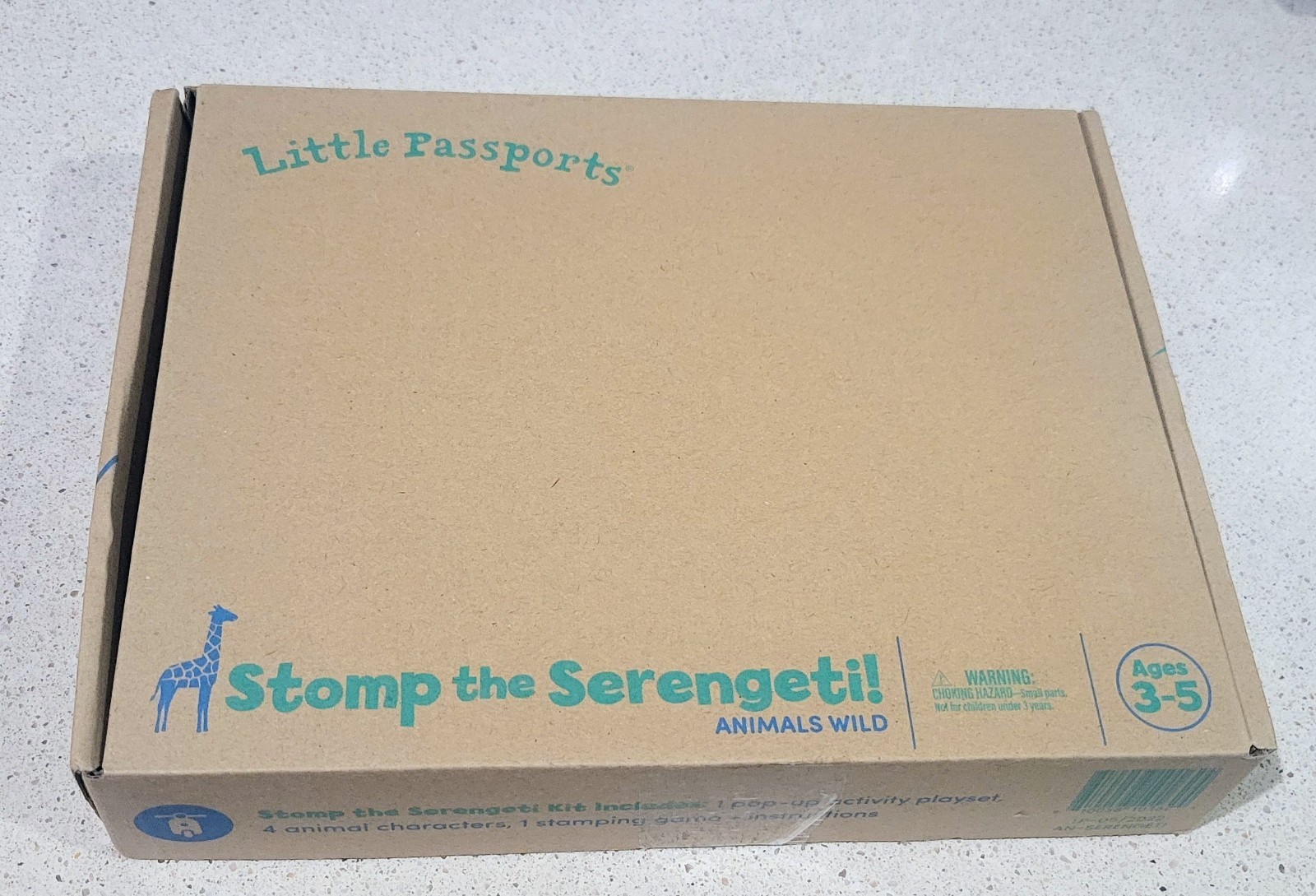 Little Passports: Stomp The Serengeti (Animals Wild) Ages 3~5 (New Box Is Open).
