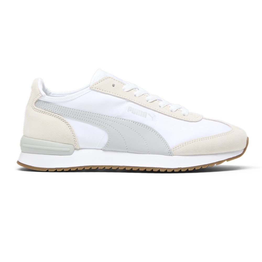 PUMA R78 Wind Nylon Lace Up  Mens Beige, Grey, White Sneakers Casual Shoes 39290