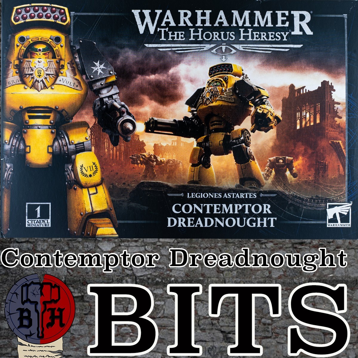 Horus Heresy Space Marines Contemptor Dreadnought BITS Warhammer 40k 30k