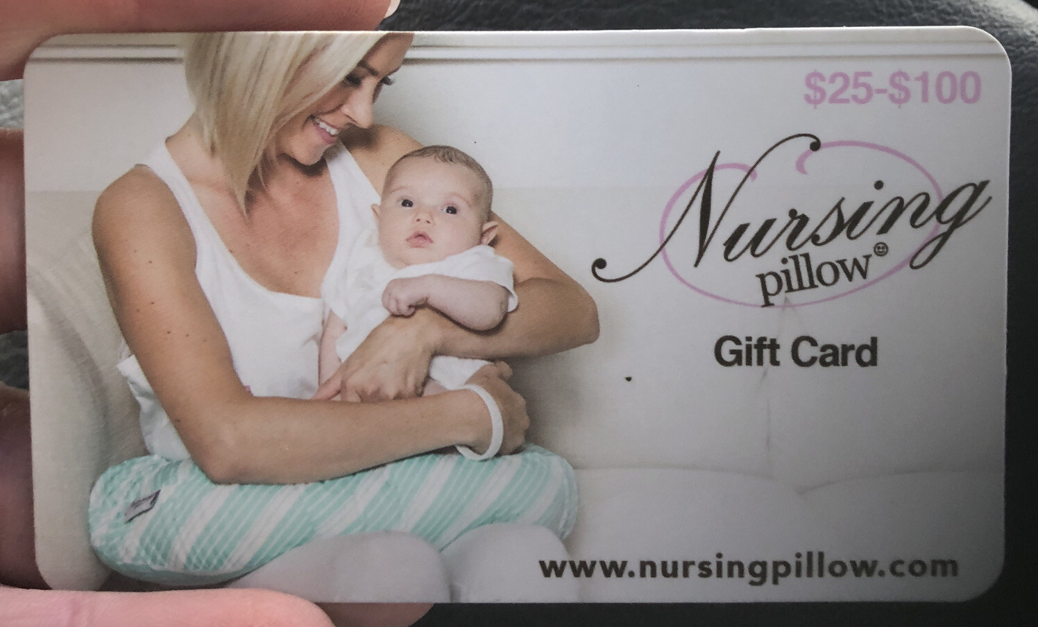 Valid Nursing pillow $40 Gift Card FOR USE AT  NursingPillow.com website