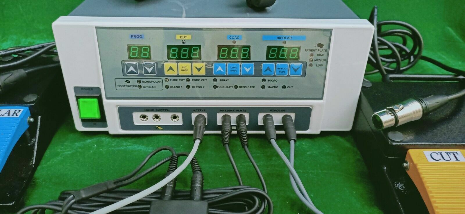 Electro Surgical Generator 400 Pro Micro Controller Model W/ Standard Accessorie