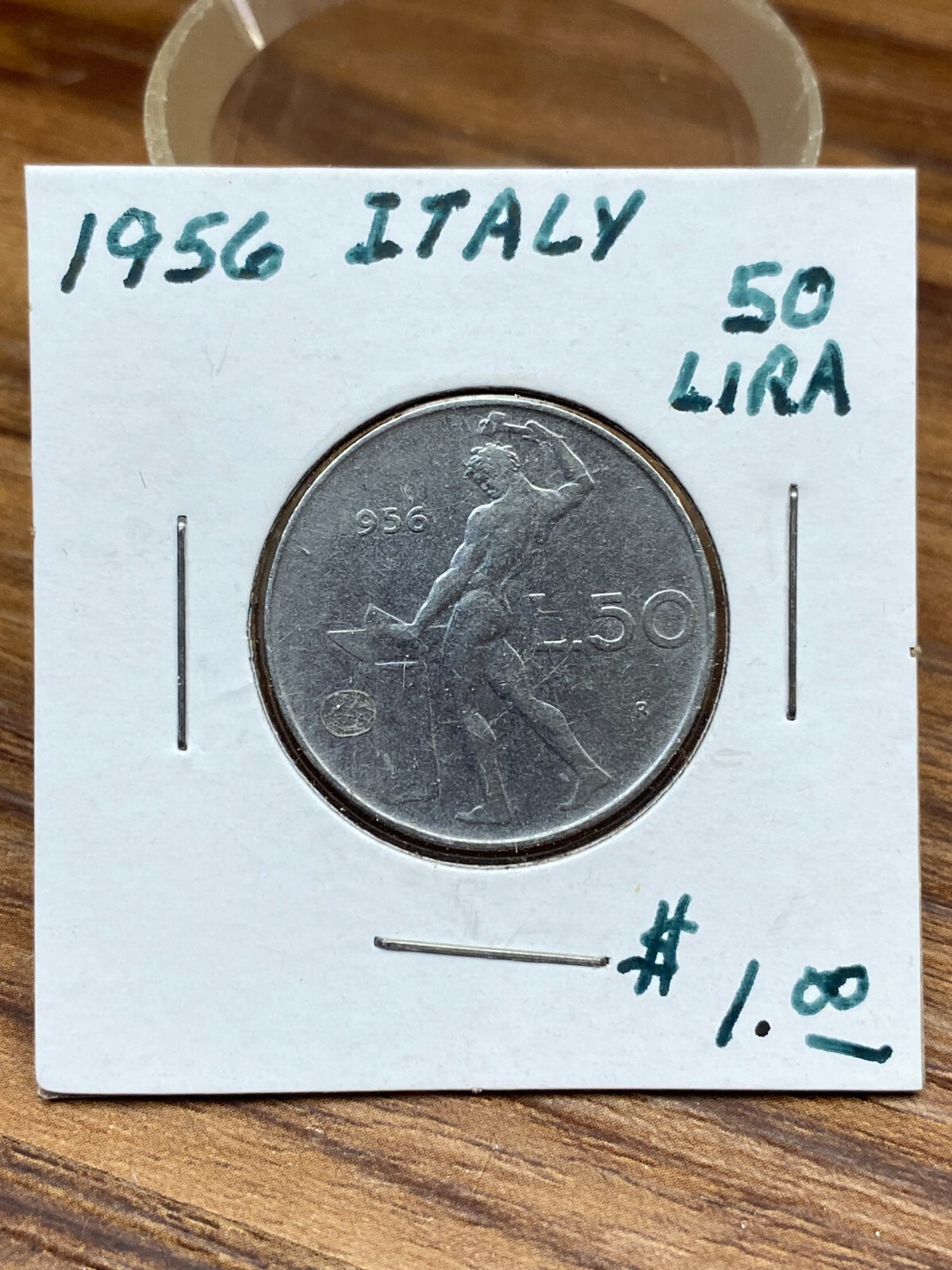 STORAGE UNIT FIND 1956 Italy 50 Lira Coin
