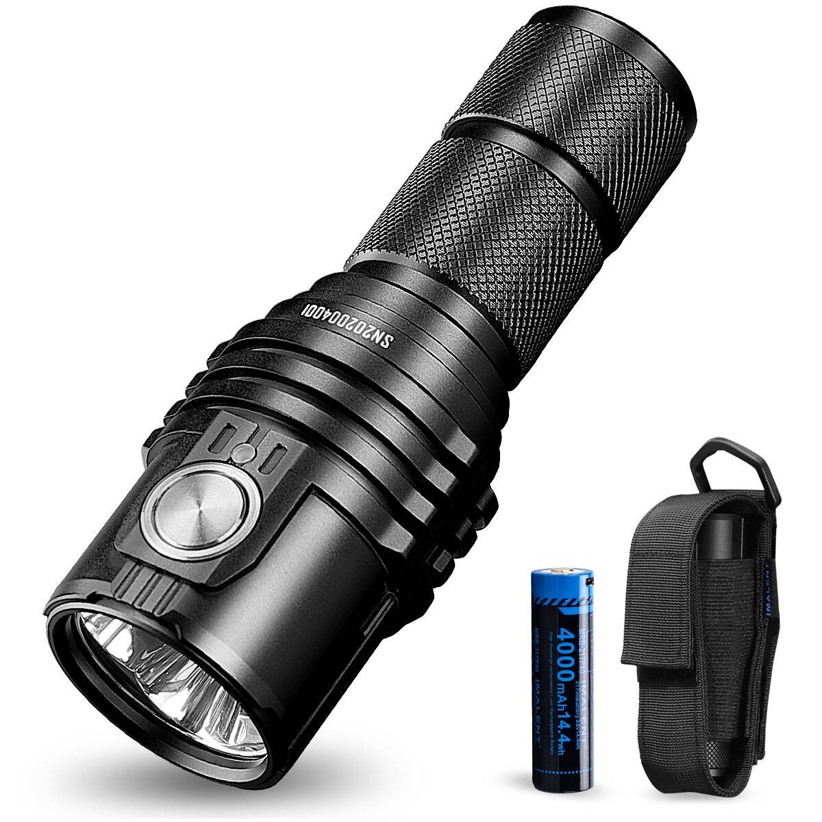 IMALENT MS03 EDC Flashlight 13000 Lumens IPX8 Waterproof Camping Hunting Light
