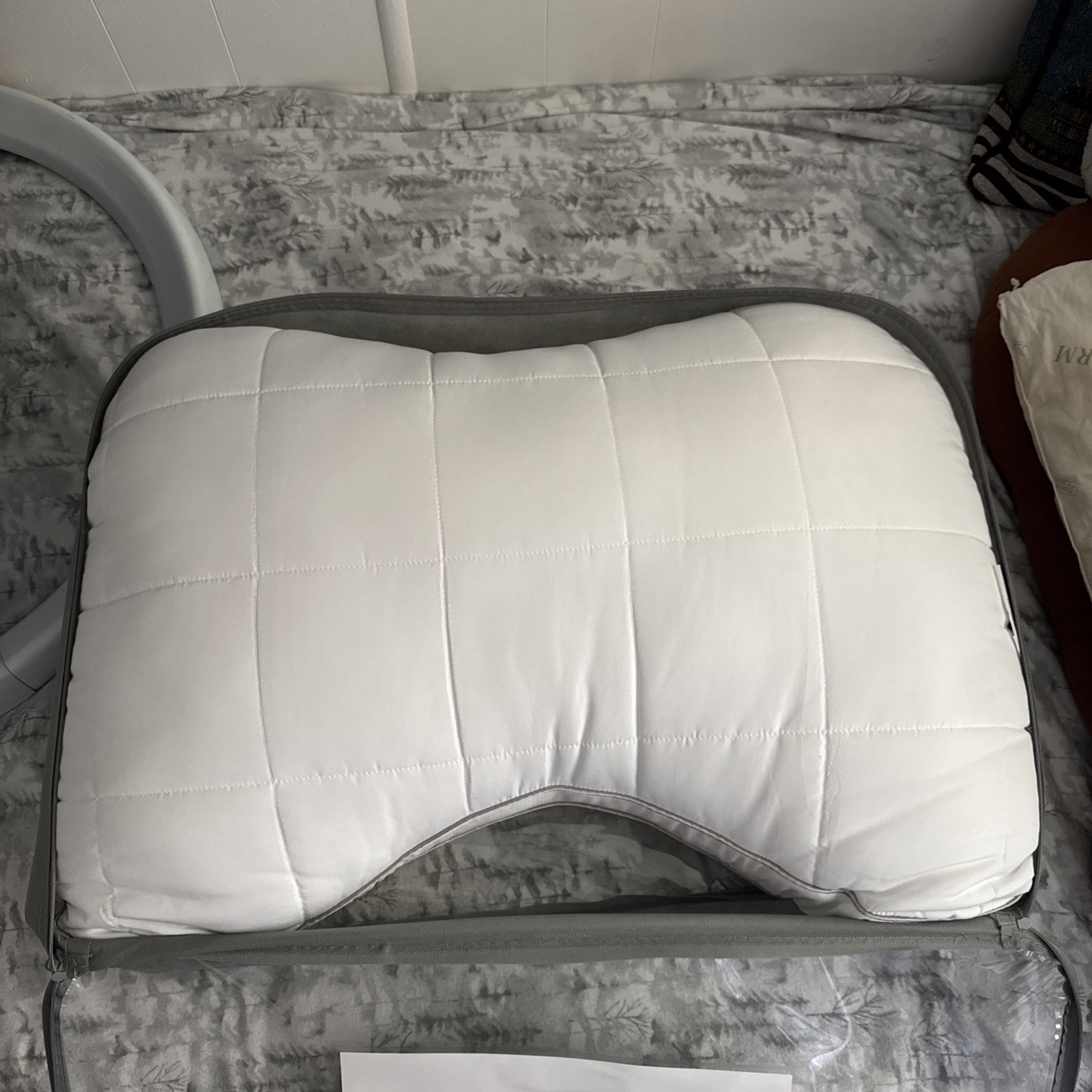 Bear Contour Dual Cool Pillow (Queen Size)