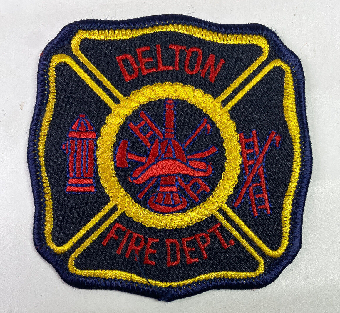 3.25" Delton Fire Wisconsin WI Patch