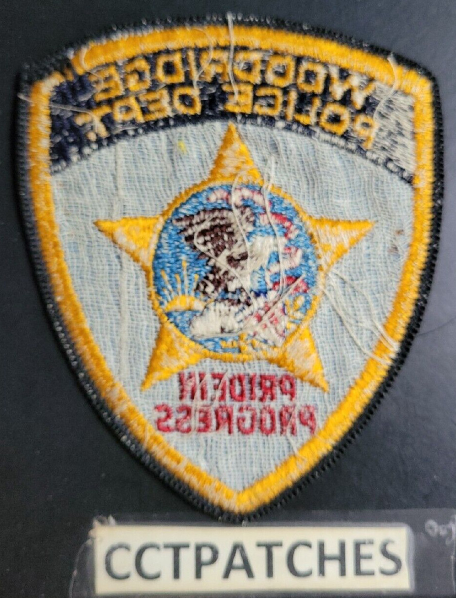 WOODRIDGE, ILLINOIS POLICE SHOULDER PATCH IL