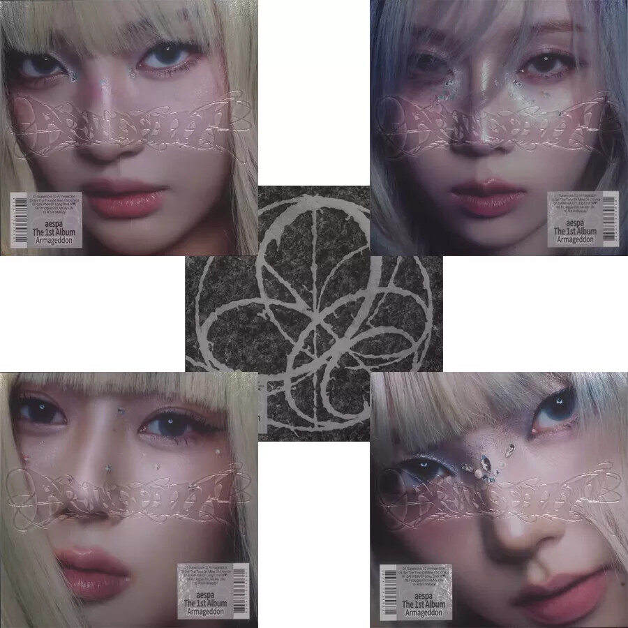 AESPA [ARMAGEDDON] The 1st Album MY POWER Ver/CD+Foto Buch+2 Karte+Poster+GIFT