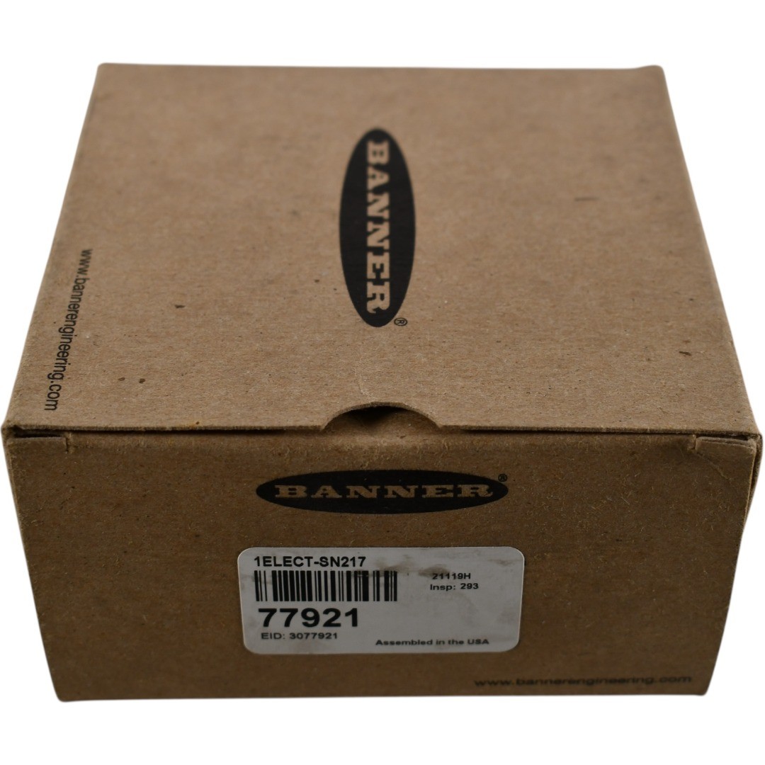 NEW Banner Engineering 1ELECT-SN217 77921 Proximity Sensor