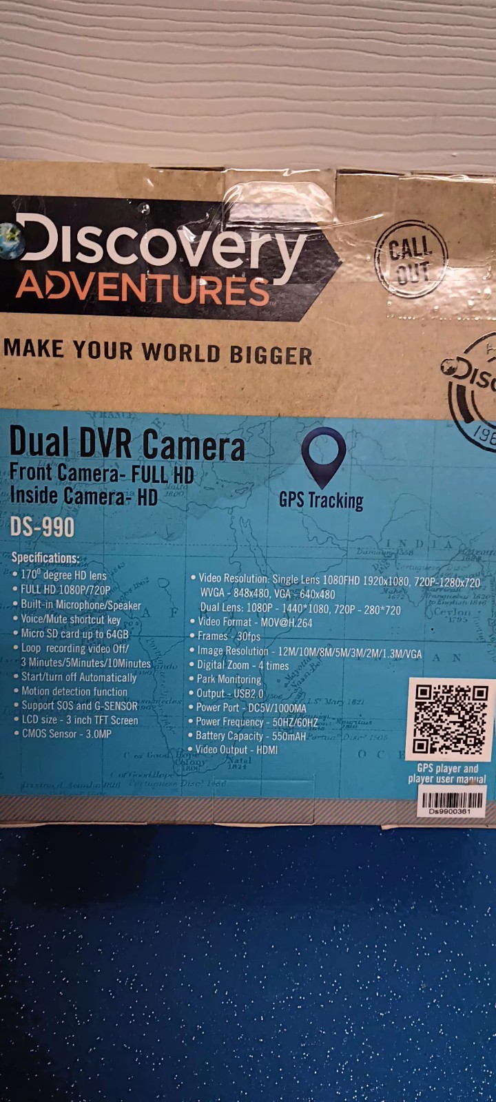 Discovery Adventures Dual DVR Camera