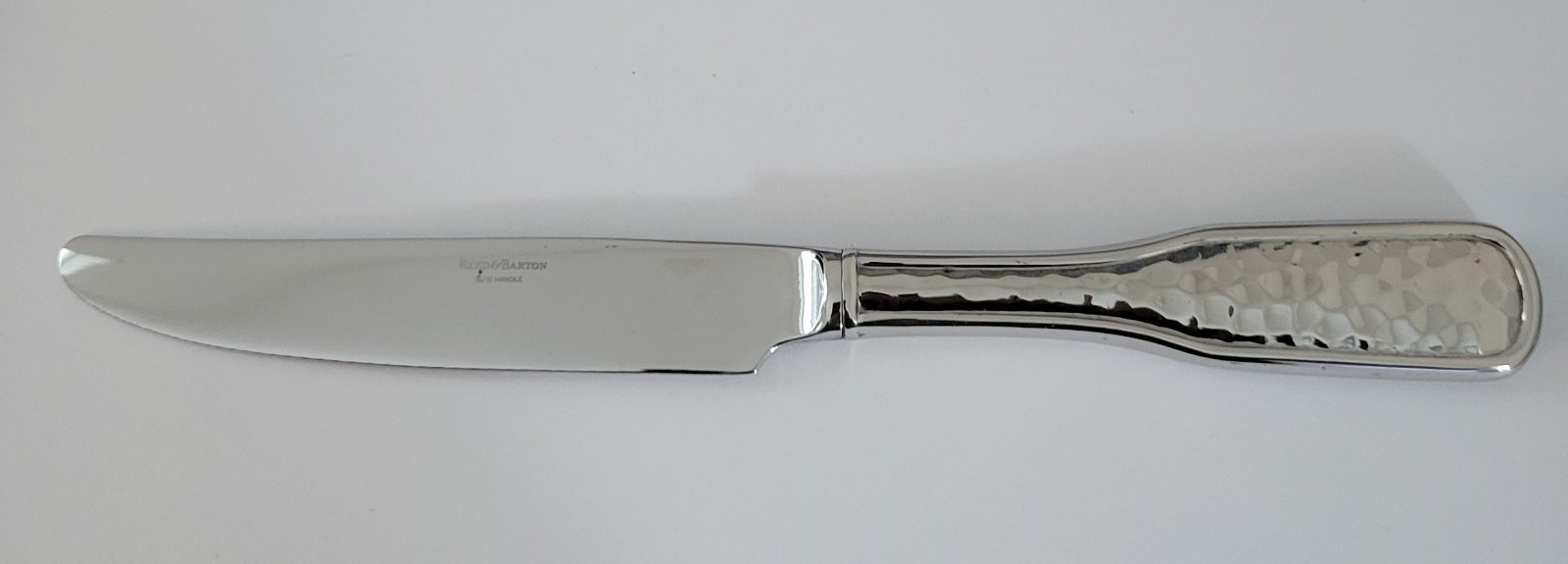 Reed & Barton Provencal Glossy Knife 9 5/8" Hammered Stainless 18 10 Flatware