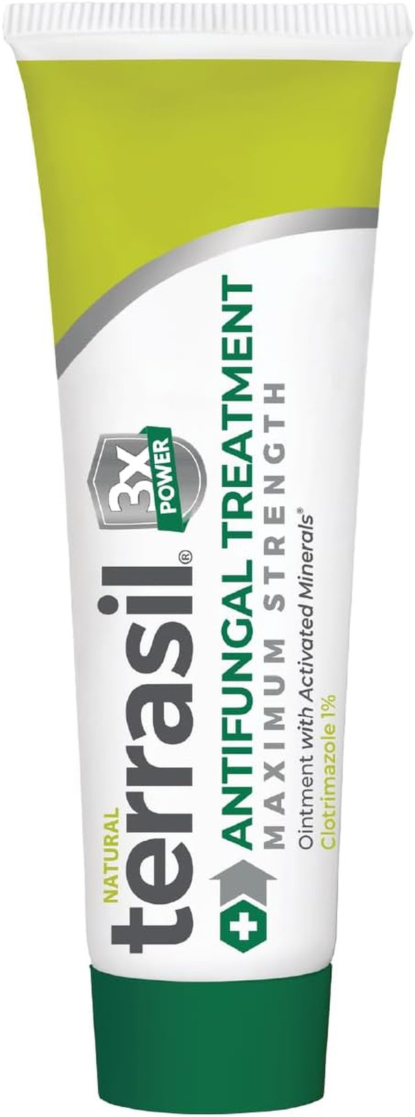 terrasil Clotrimazole Antifungal Cream, Relief for Fungal Yeast Infections, Jock