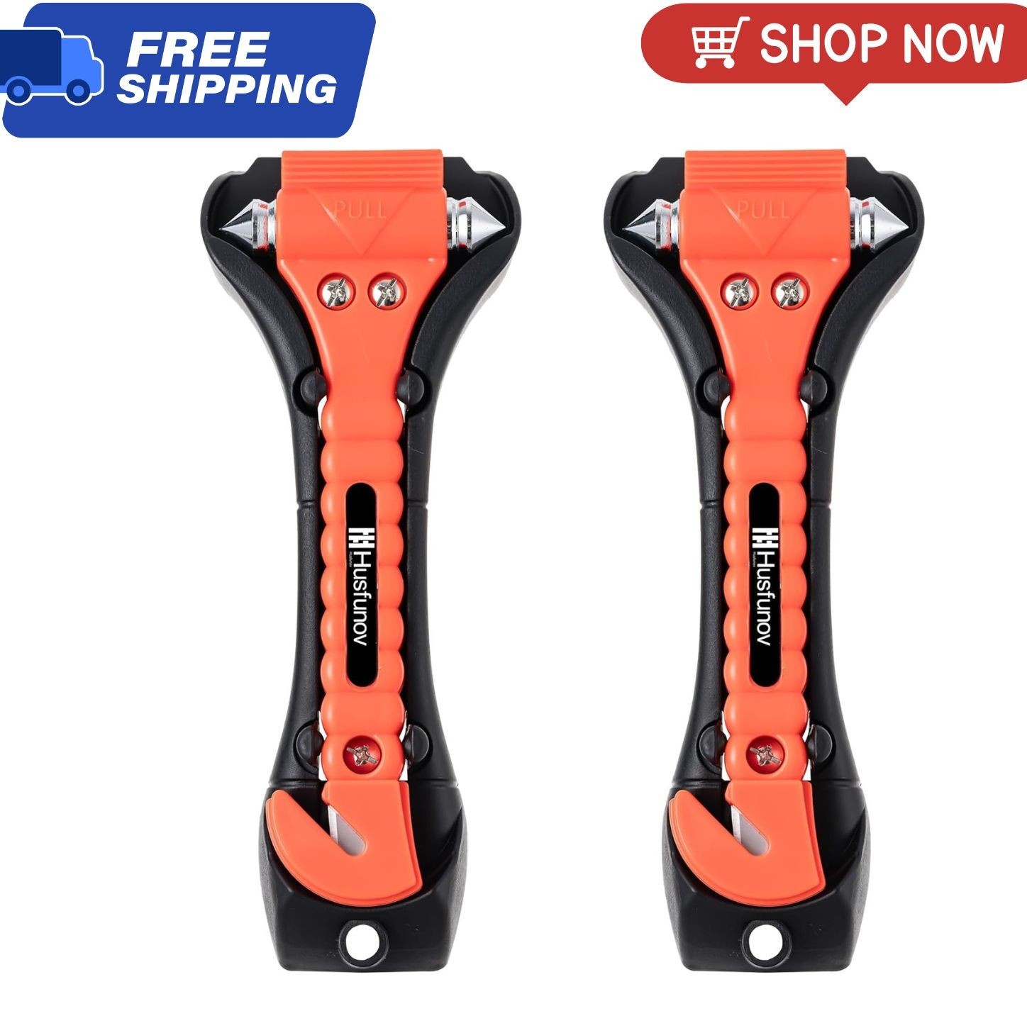 Auto Car Escape Tool, Car Window Glass Hammer Breaker and Seat Belt Cutter